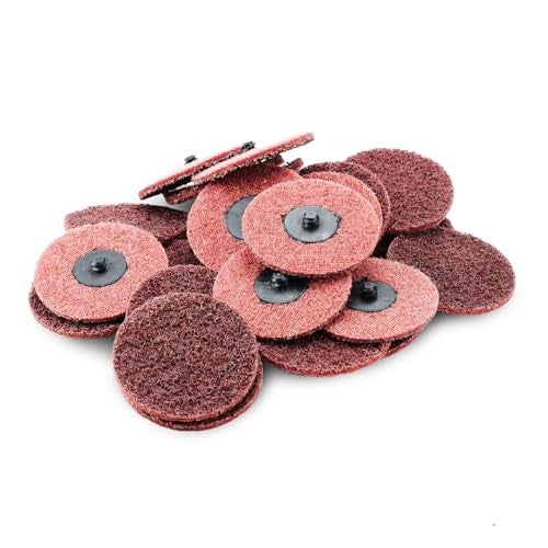 BHA Surface Conditioning Quick Change Discs, 3" Red (Medium) Prep Pad - 25 Pack - Image 1