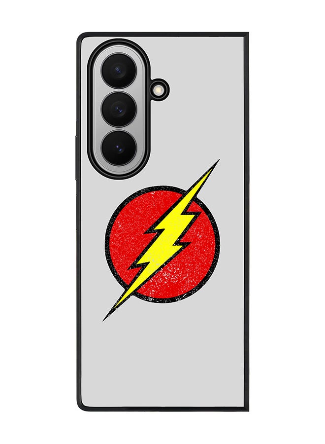 Stylizedd For Samsung Galaxy Z Fold7 Case,Slim fit Camera Protection, Shockproof Thin Phone cover  - Who Flash?