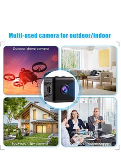 Mi VAZA Mini HD 4K Nanny Camera Night Vision And Motion Detection-Wireless WiFi With Remote Control Black Belt 32GB Memory Card  - Image 5