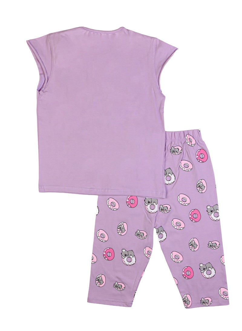 Zercon Summer Pajama Set for Girls  - Image 3