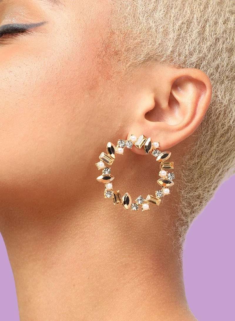 Sohi  Party Artificial Stud Earring Jewellery for Women | Best Price UAE