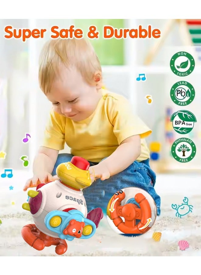 ألعاب مونتيسوري 6 في 1، ألعاب تعليمية متعددة الوظائف للأطفال، ألعاب تفاعلية حسية للأطفال، لعبة للتعليم المبكر، لعبة تعلم للأطفال، ألعاب إدراكية للأطفال، ألعاب نشاط متعددة السطوح لتنمية المهارات الحركية الدقيقة والإدراك. - Image 5