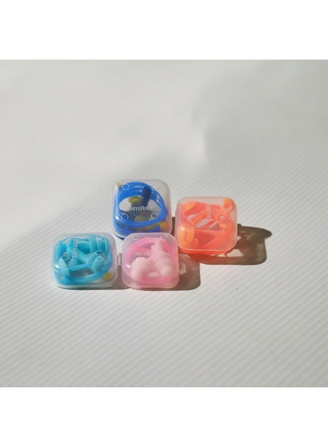 Single-piece medical earplug designed to help reduce surrounding noise for better sleep and focus. Comfortable flexible material, suitable for daily use and travel. - Image 1