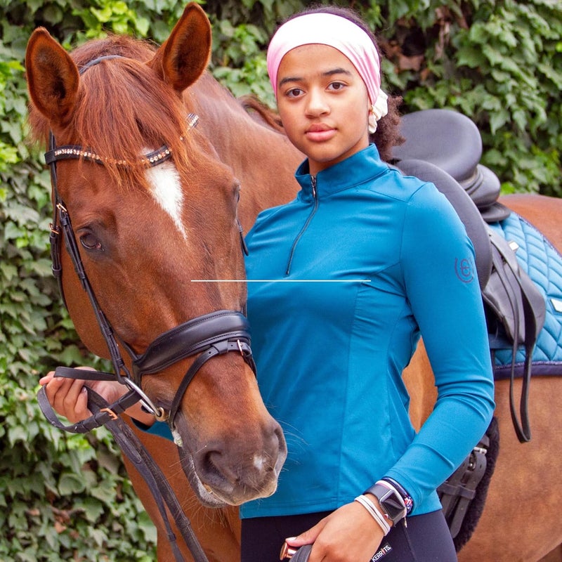 myMareCo Equestrian Headbands Designed to Wick Moisture and Protect Hair Under Helmets, for Horseback Riding, Biking, and Securing Ear Buds - Image 4