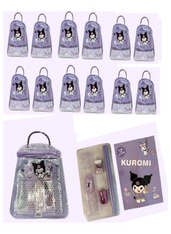 JOLLITY LLC Kuromi Stationery 7pcs/set 12 sets 