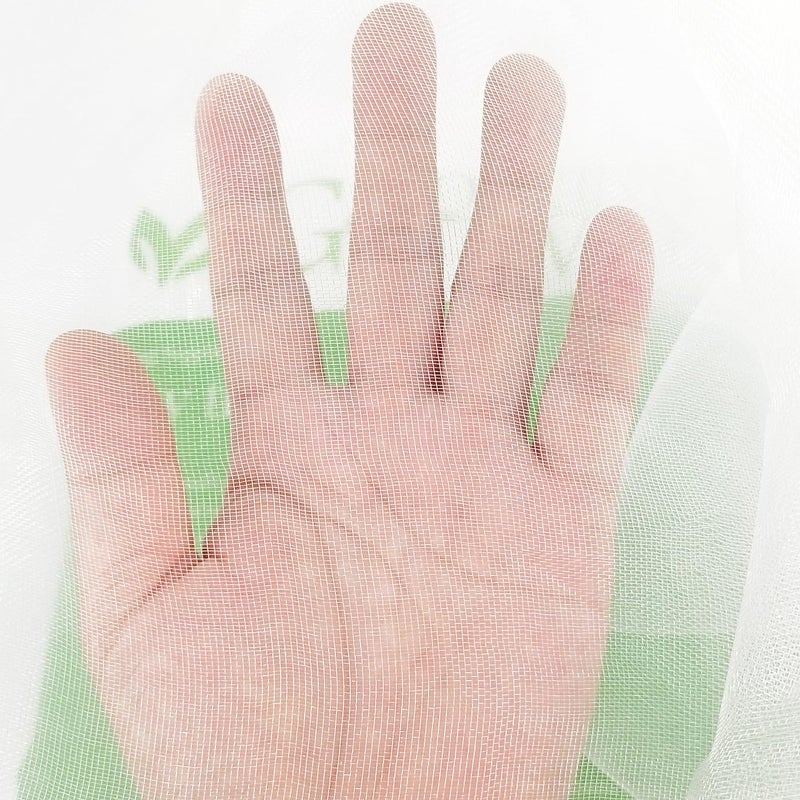 Gardeningwill 10x10Ft Mosquito Bug Insect Bird Fine Mesh Net Barrier Hunting Blind Garden Screen Netting for Protect Your Plant Fruits Flower  - Image 4