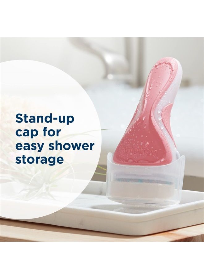 schick Intuition Lemon Berry Breeze Razors for Women | 1 Razor & 2 Intuition Razor Blades Refill with Organic Lemon