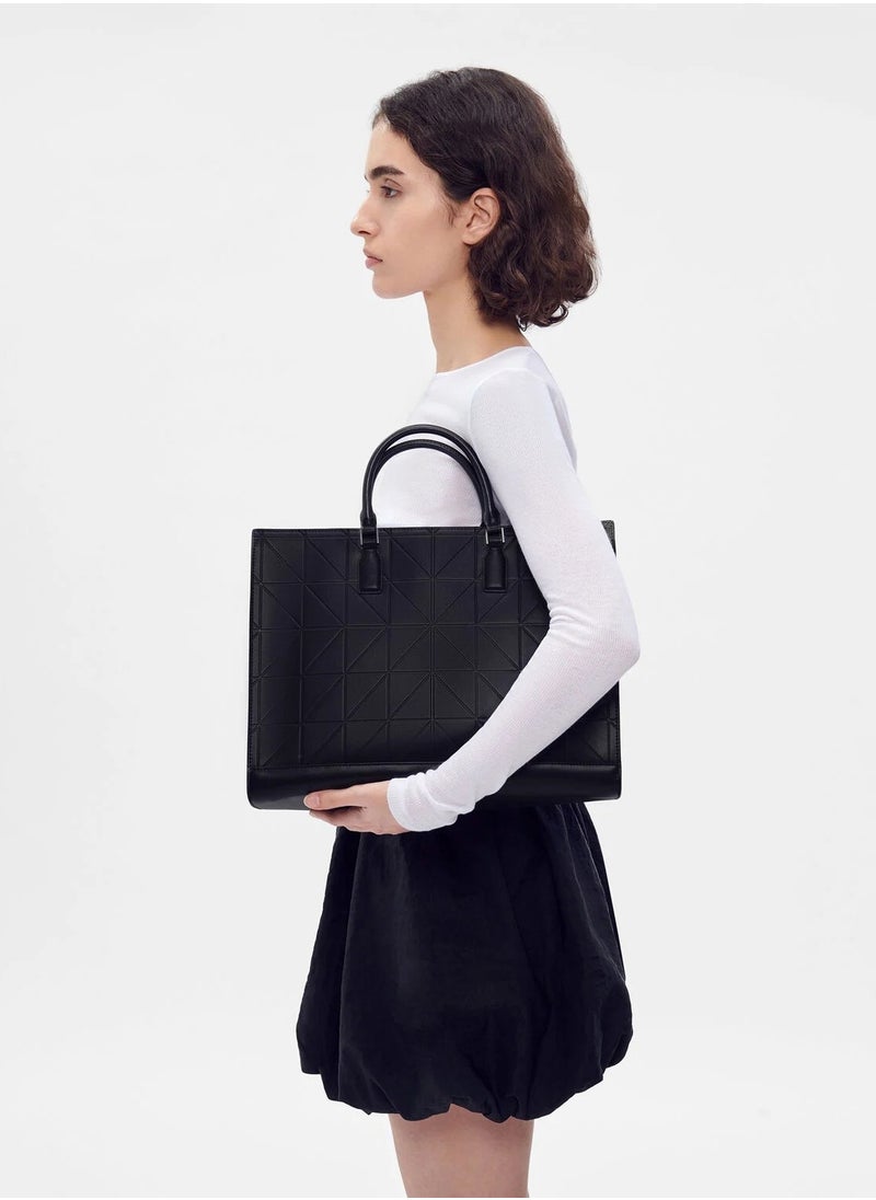 Pedro - Pedro Studio Leather Pixel Tote Bag - Image 1