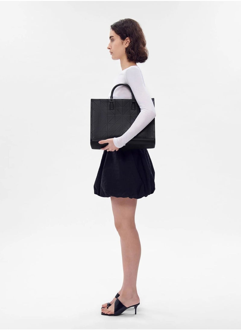 Pedro - Pedro Studio Leather Pixel Tote Bag - Image 1