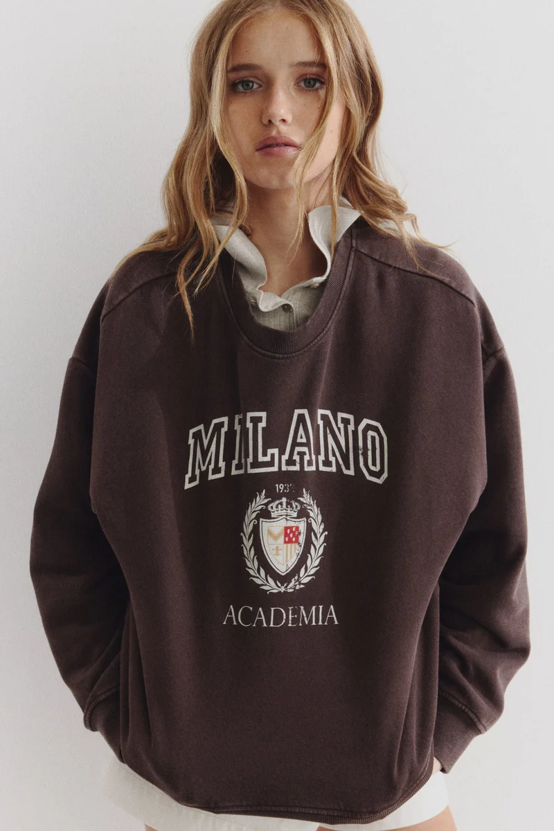 H&M Printed sweatshirt