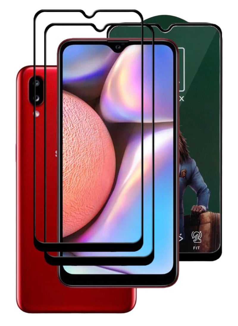 ACLIX 2 Pieces Antistatic ESD Dustproof Premium Quality High Definition Tempered Glass Screen Protector Designed For Samsung Galaxy A10s - Image 1
