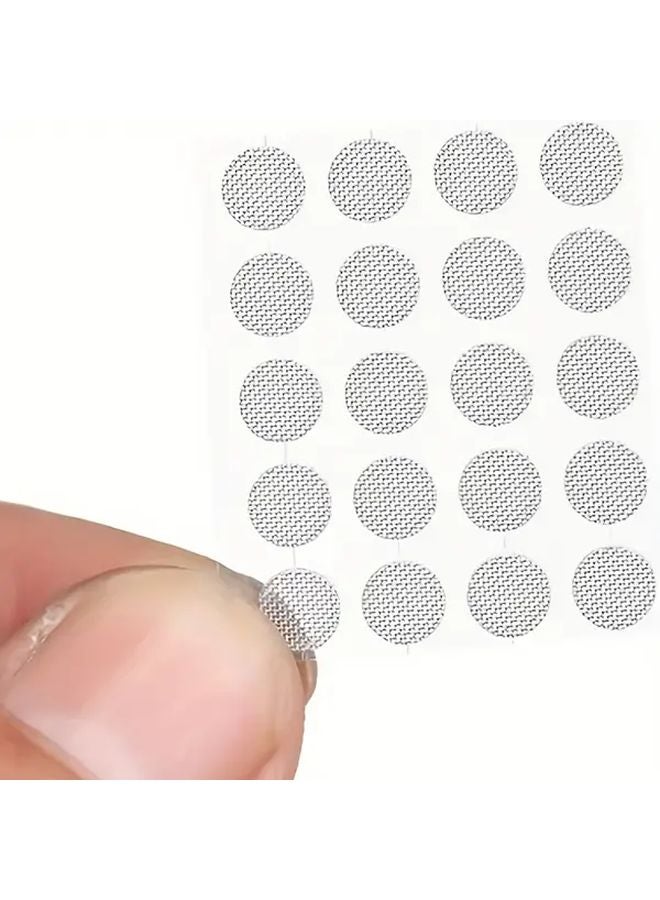 20 قطعة من شبكة ترشيح الغبار لسماعات الأذن مقاس 4.3 مم، إكسسوارات أذن PVC، تركيب باللولب - Image 5