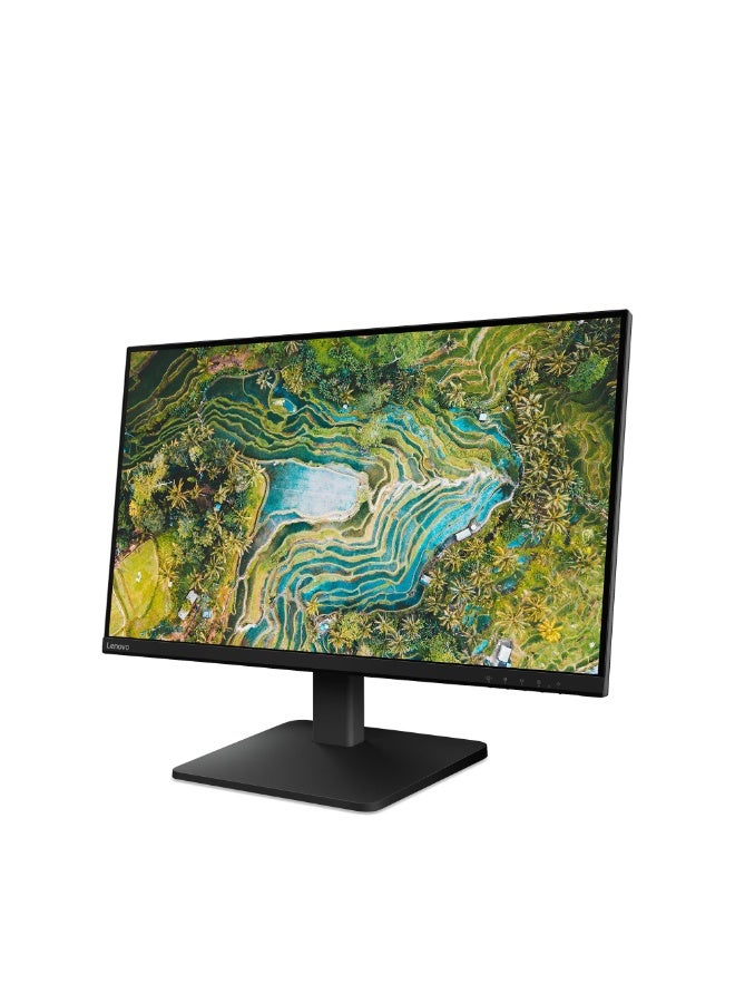 Lenovo LED Monitor N27qe | 68C8GAC3SD| 27" QHD 2K 100Hz - IPS - HDMI DP - Black - Image 1