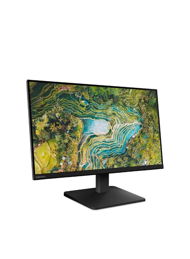 Lenovo LED Monitor N27qe | 68C8GAC3SD| 27" QHD 2K 100Hz - IPS - HDMI DP - Black - Image 2
