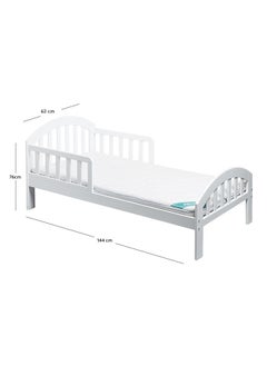 Bumble & Bird Ava Toddler Wooden Bed - White  - Image 2
