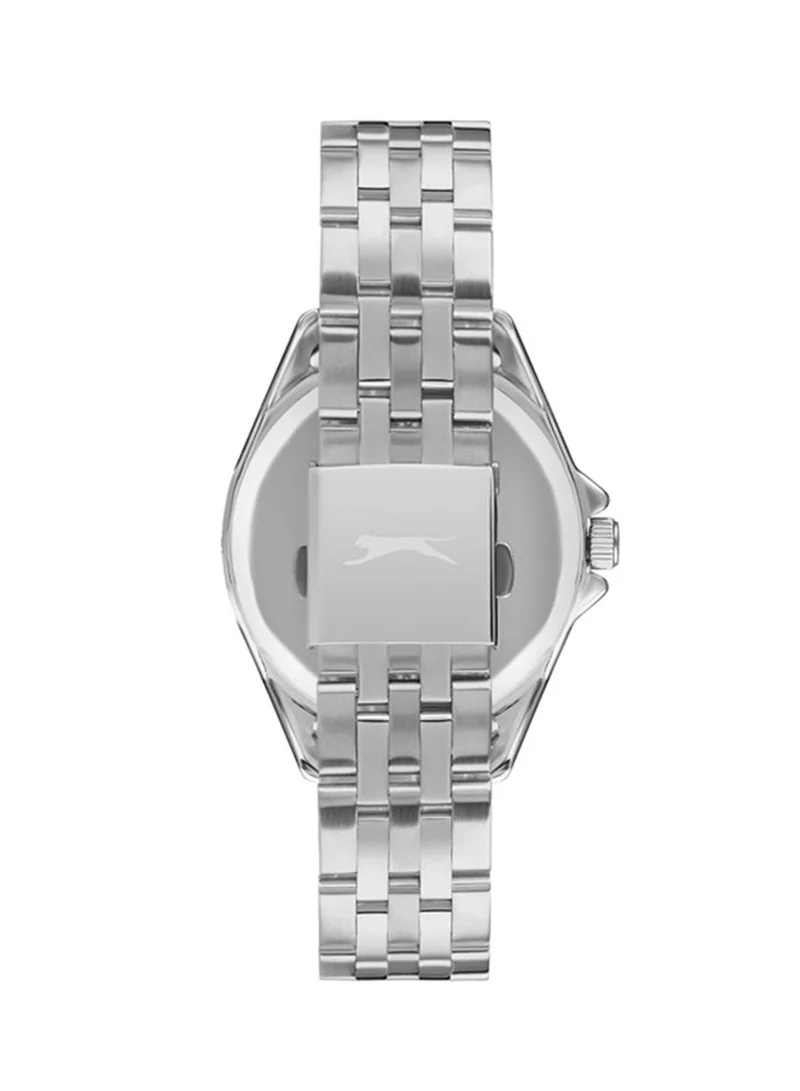 سلازنجر Men's Quartz Movement Watch, Multi Function Display and Metal Strap - SL.9.6502.1.04