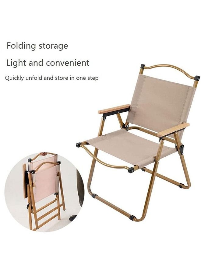 JCB CHIC 2pcs Outdoor Comfort Pro Rocker Camping Chair Portable Folding Chair，Heavy Duty,Oversized Portable Folding Chair  for Beach, Fishing,Trip,Picnic,Lawn,Concert Outdoor Foldable Camp Chairs  - Image 3