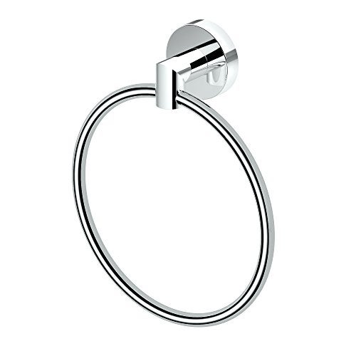 Gatco 4632 Glam Towel Ring, Chrome / Wall Mounted 6.5" Towel Ring for Bathroom - Image 1