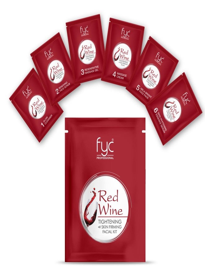 FYC Professional Yavi Cosmetics Red-Wine Facial Pouch