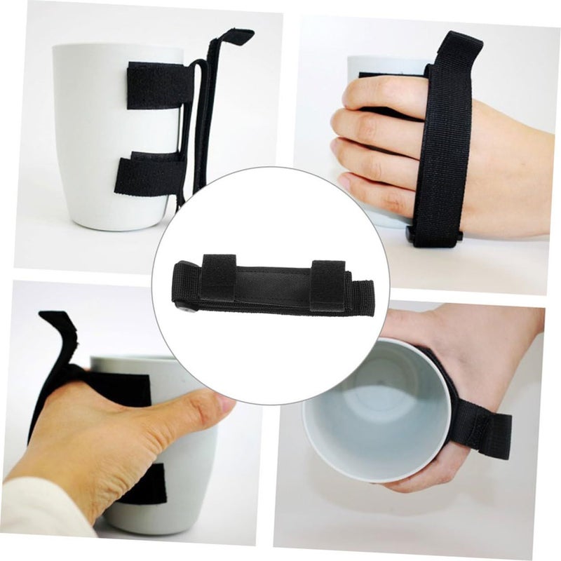2 Pcs Universal Utensil Cuff Hand Strap For Elderly Disabled Slip Resistant Cutlery Aid Easy Handling With Utensil Loop Design Dining Support For Home Kitchen - Image 5