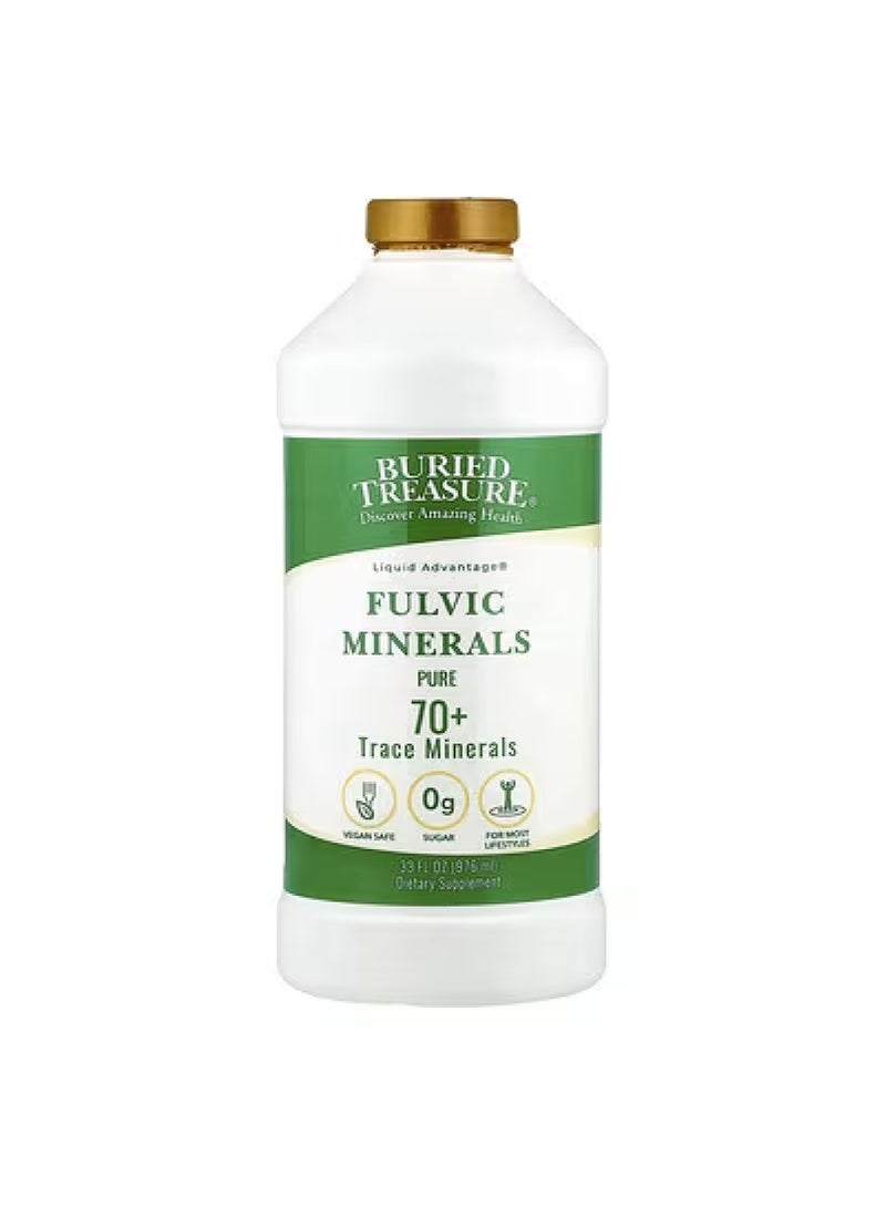 Liquid Advantage®، معادن الفولفيك، 33 أونصة سائلة (976 مل)