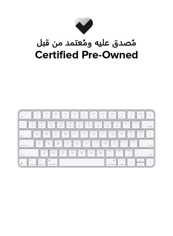 Apple Certified Pre Owned - Magic Keyboard - US English White - Image 1