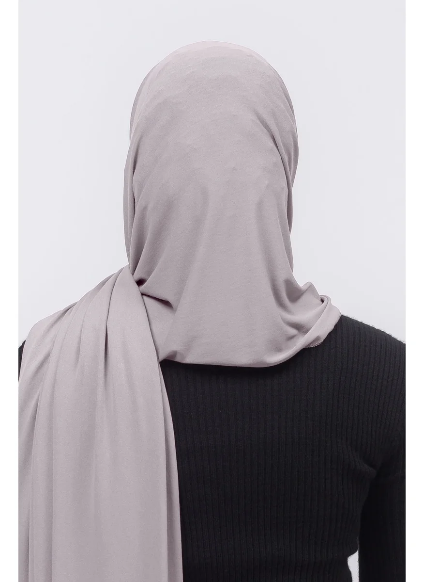 Altobeh Hijab Combed Cotton Shawl Plain-Light Mink