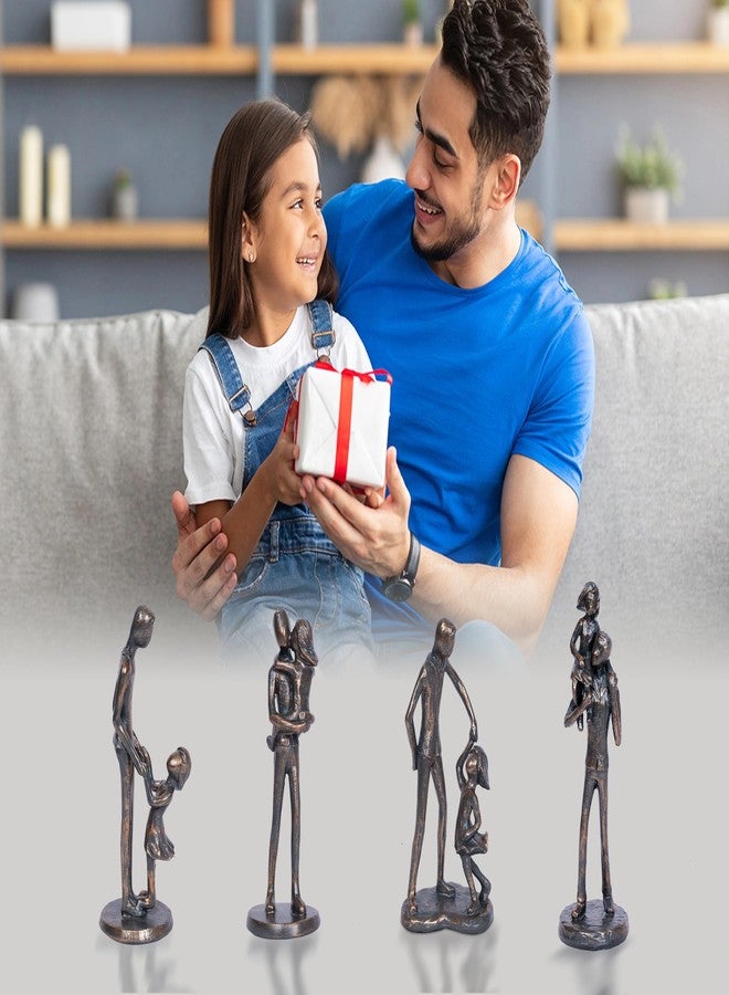 هدايا هافكويس للأب من ابنته، هدايا عيد ميلاد للأب، هدية دافئة للأب، تمثال صغير، منحوتة حب، زينة لعيد الأب، تمثال عيد الميلاد، هدية للزوج أو الزوجة الجديدة - Image 5