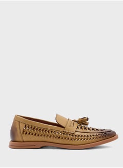 Robert Wood Tassel Detail Smart Casual Loafers  - Image 1