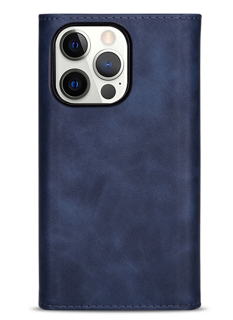 Suteni - Flip Cover Leather Protective Hidden Card Slots Phone Case for iPhone - Image 1