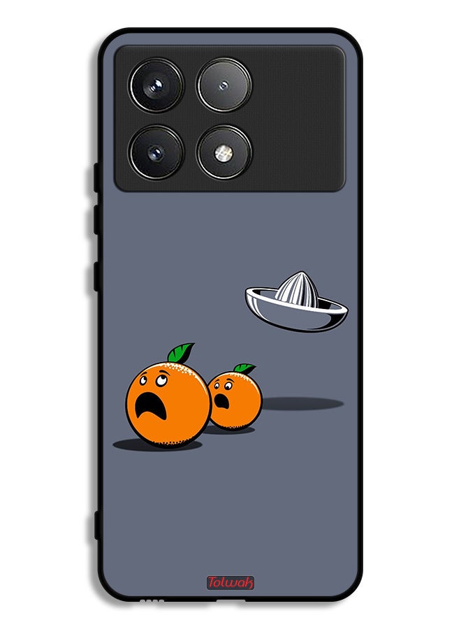 Tolwak Xiaomi Redmi K70 Protective Case Cover Minimalism Digital Art Humor - Image 1