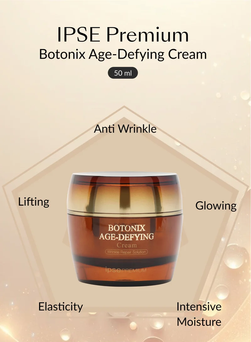 ipsePREMIUM Premium Botonix Korean Face Cream - 24K Gold Skin Care Anti Aging, Moisturizing Solution for Sensitive Skin - Reduce Fine Line