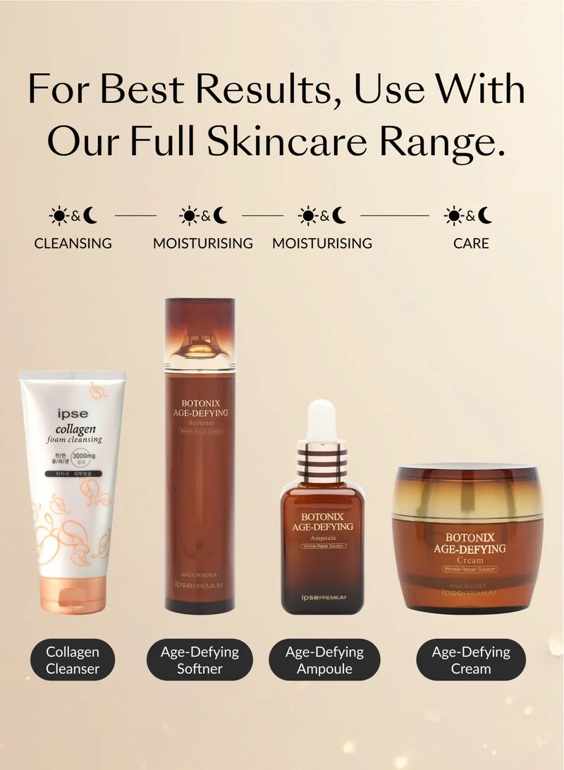ipsePREMIUM Premium Botonix Korean Face Cream - 24K Gold Skin Care Anti Aging, Moisturizing Solution for Sensitive Skin - Reduce Fine Line