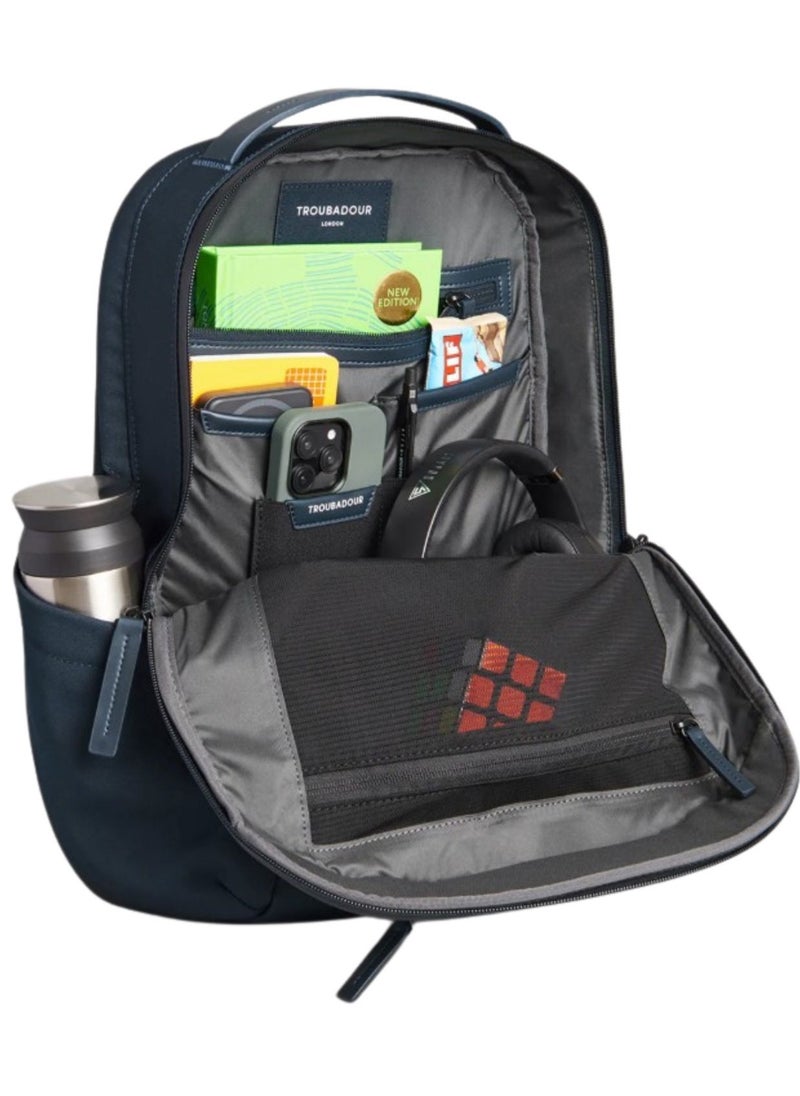 Troubadour - Troubadour Apex Backpack 3.0 Premium Versatile Backpack Made of Lightweight, Waterproof Great for Travel, Work, the Gym, Sports, Navy - Image 1