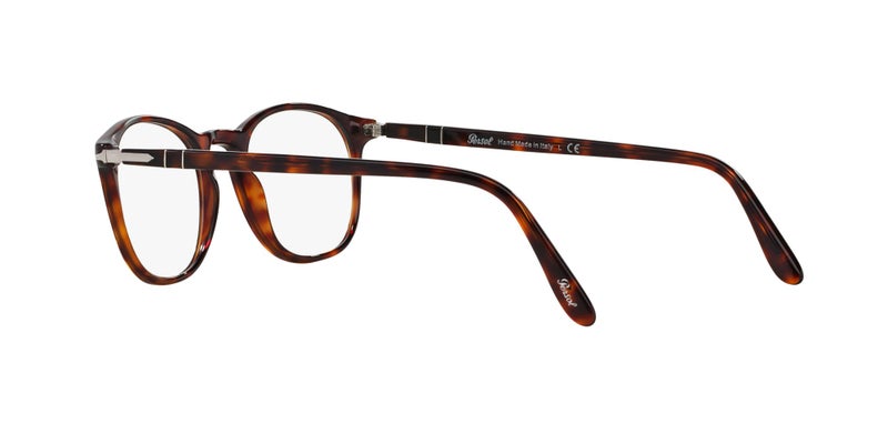 Persol PO3007V Square Prescription Eyewear Frames, Havana/Demo Lens, 50 mm - Image 5