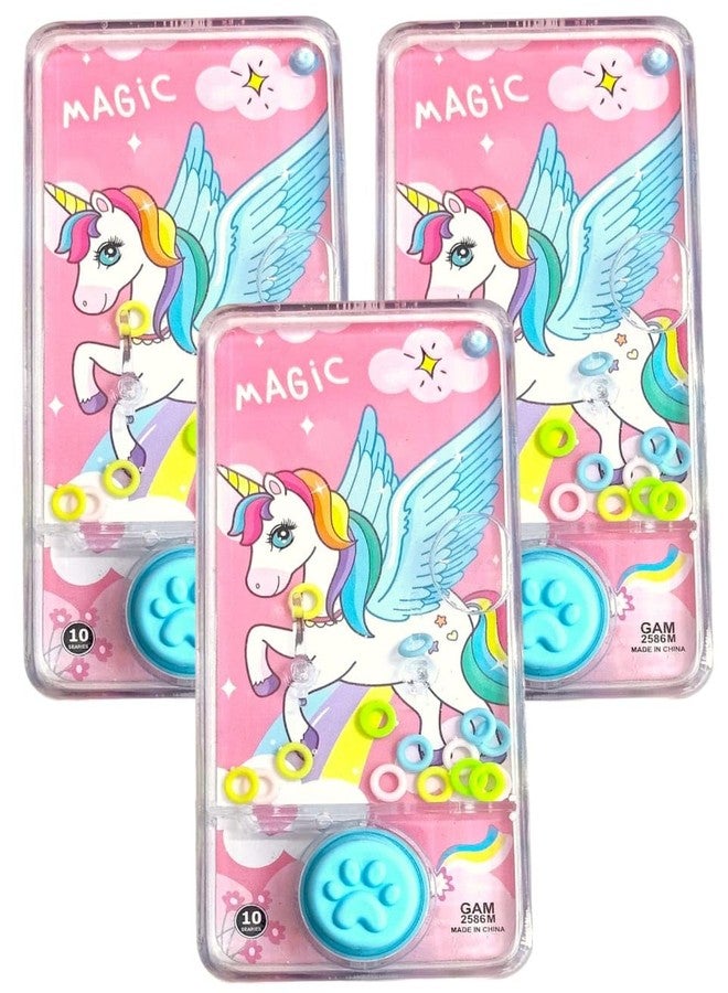 Tera13 TERA 13 Unicorn Theme Handheld Water Ring Toss Game Toy for Birthday Return Gifts, Mobile Phone Toss for Kids Boys and Girls (1Pcs), Multicolor - Image 2