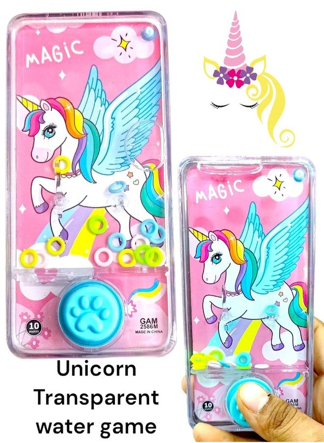 Tera13 TERA 13 Unicorn Theme Handheld Water Ring Toss Game Toy for Birthday Return Gifts, Mobile Phone Toss for Kids Boys and Girls (1Pcs), Multicolor - Image 3