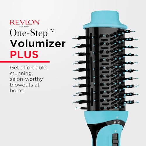 REVLON One Step Volumizer Plus Hair Dryer and Styler | More Volume, Less Damage, and More Styling Control for Easy and Fast Salon-Style Blowouts, Plus Travel Friendly (Mint) - Image 3