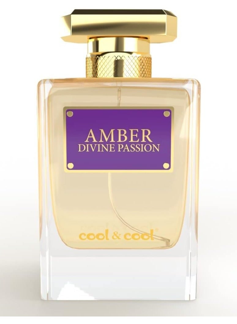 كول اند كول عطر كول اند كول امبر ديفاين باشن او دي بارفان، 100 مل - عطر أنيق يدوم طويلاً - Image 2