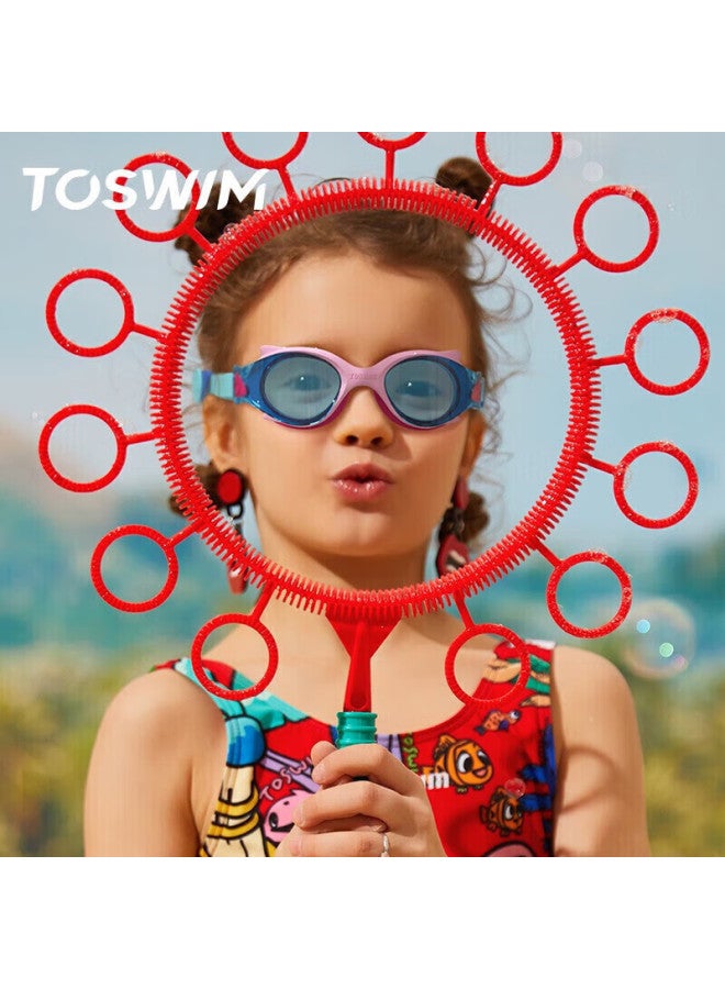 Toswim Children's Swimming Goggles, High-definition Anti-fog Waterproof Comfortable Fit Swimming Training Gl, Light Pink Octopus - Image 3