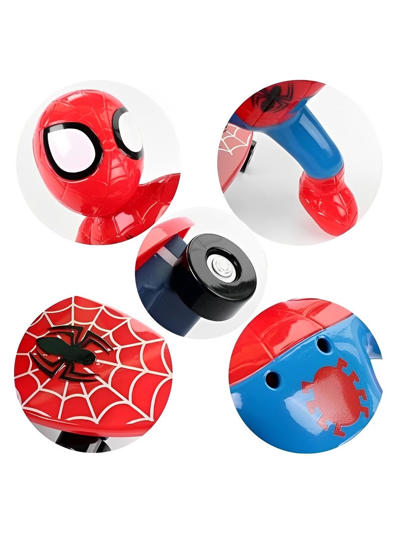 RC Spiderman Skate Board 360 Degree Rotate Music Tumbler Spiderman Toy for Kids  - Image 4