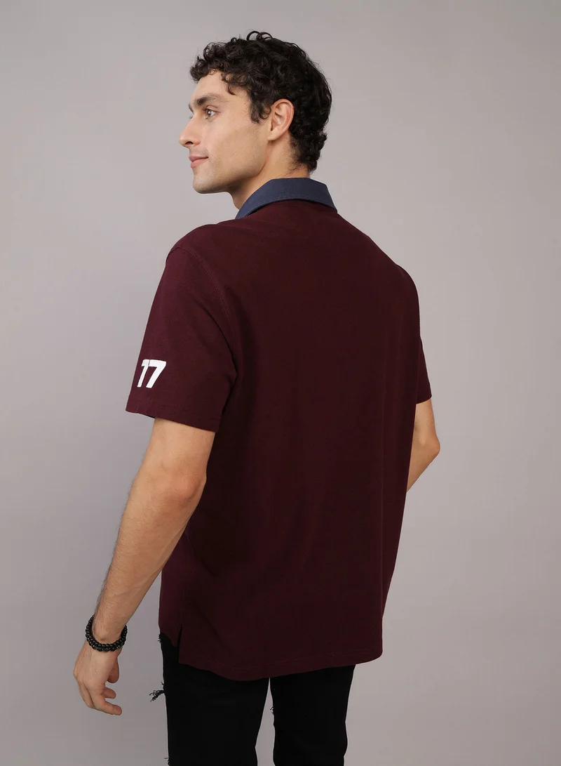 امريكان ايجل Rugby Logo Polo Shirt