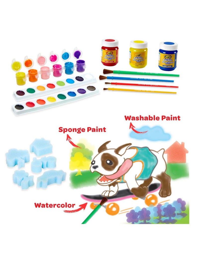 كرايولا مجموعة طلاء قابلة للغسل - Image 2