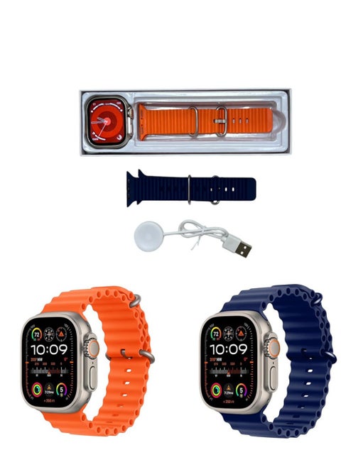 New 2025 T800 Ultra Smart Watch, Series 8, Elegant Design 1.99", Infinite Display, Fitness Tracker, Heart Rate, Oxygen Monitor, Calls, Wireless Charging, Works With IOS, android for men, women