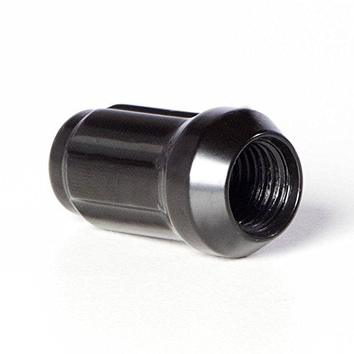 Circuit Performance Spline Drive Tuner Acorn Lug Nuts Black 12x1.25 Forged Steel (20pc + Tool) - Image 4