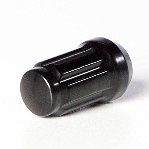 Circuit Performance Spline Drive Tuner Acorn Lug Nuts Black 12x1.25 Forged Steel (20pc + Tool) - Image 5