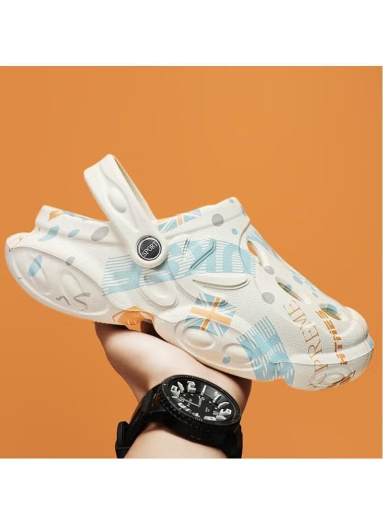 FASHION Thick Soled Quick Drying Non Slip Beach Classic Toed Sandals - Image 1
