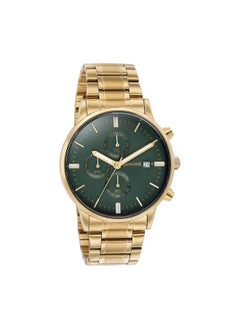 Sonata Quartz Multifunction Green Dial Golden Stainless Steel Strap Watch for Men - pzsku/Z01060A5562B4A3B15B6BZ/45/_/1738306436/e788f78f-1e17-48ad-9bdb-a0863a52a8a4