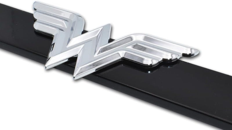 Elektroplate Wonder Woman 3D Black Open License Plate Frame - Image 5