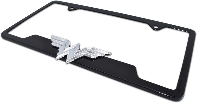 Elektroplate Wonder Woman 3D Black Open License Plate Frame - Image 3